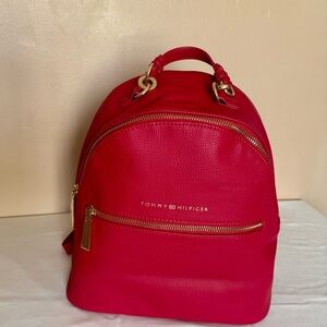 Tommy Hilfiger Women's Jaden Plus Red Backpack